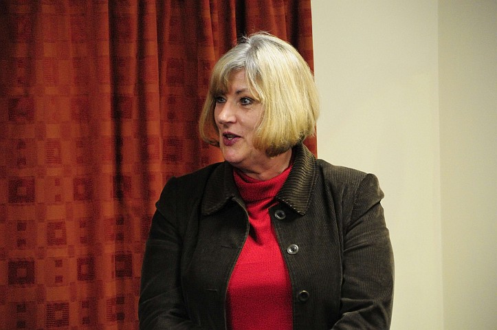 Jenny Saunders, clerk to the Council